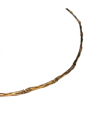 1924 Brass necklace