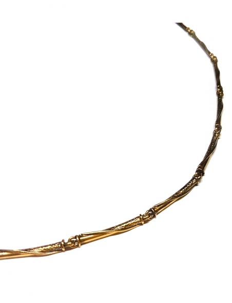 1924 Brass necklace