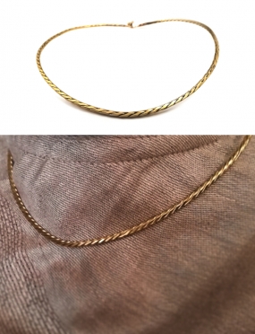 2390 Brass necklace