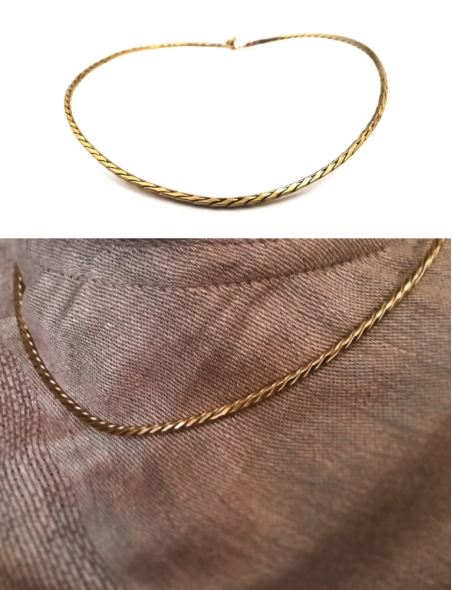 2390 Brass necklace