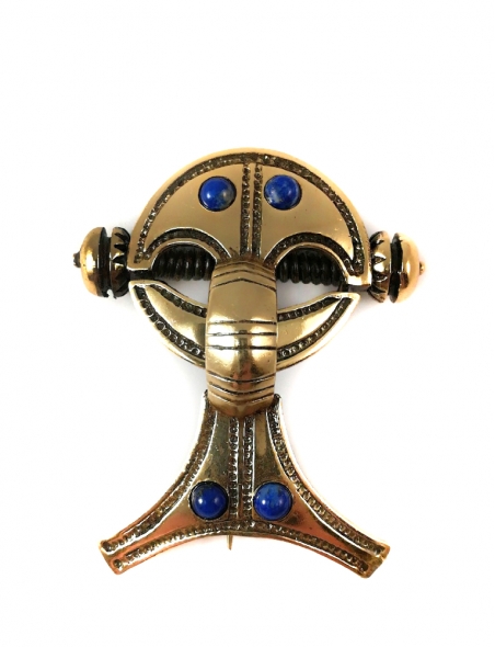 2275 Brass brooch  „Pelėdinė“