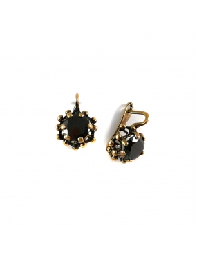 1087 Brass earrings