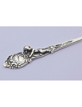 1189 Silver spoon with Angel [stalo įrankis]  Ag 925