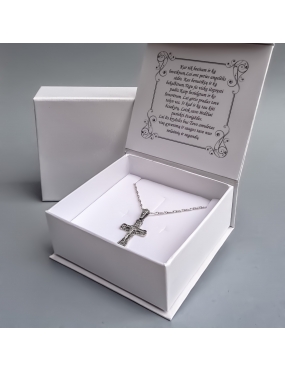 1192 Silver set for Christening / communion - talisman Ag 925 [pakabukas, grandinėlė]