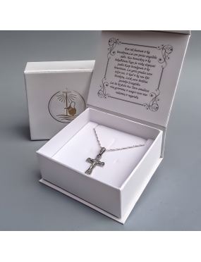 1192 Silver set for Christening / communion - talisman Ag 925 [pakabukas, grandinėlė]