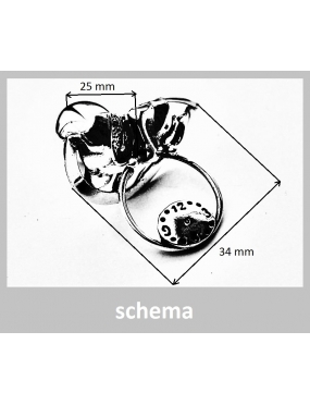 1184 Silver pacifier - Christening Gifts Ag 925 [kita rūšis]