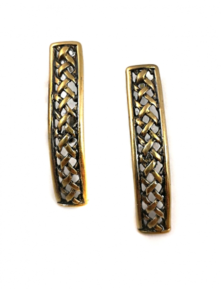 2336 Brass earrings