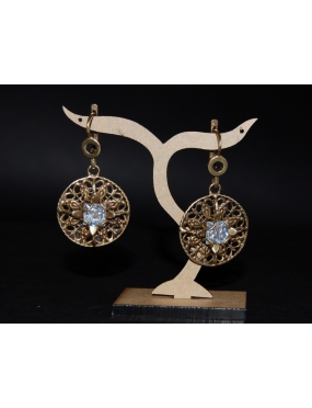 1291 Brass earrings