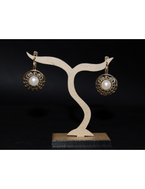 1277 Brass earrings