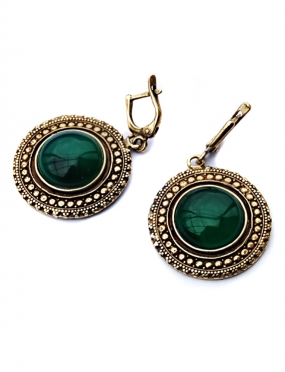 1270 Brass earrings