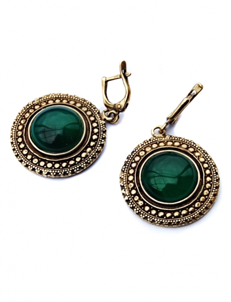 1270 Brass earrings