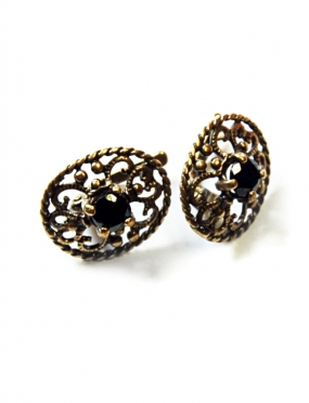 1071 Brass earrings