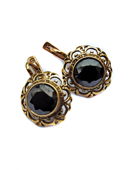 1082 Brass earrings