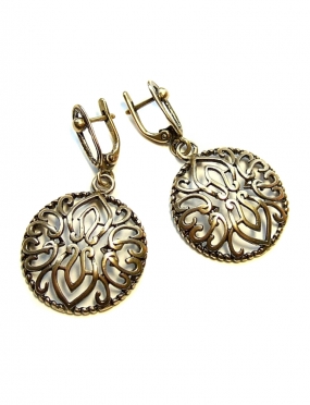 546 Brass earrings