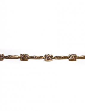 1928 Brass bracelet