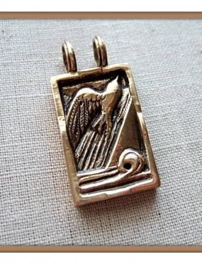 507 Brass pendant "Flight...