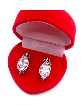 326 Silver earrings with...