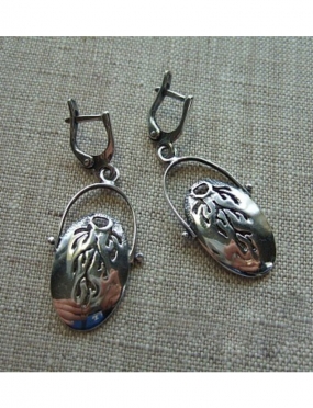 689 Silver earrings Ag 925