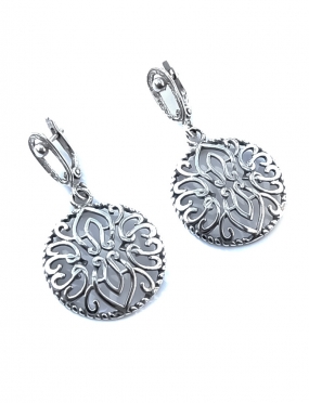 1377 Silver earrings Ag 925