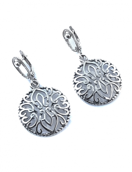 1377 Silver earrings Ag 925