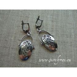 689 Silver earrings Ag 925