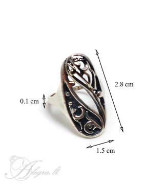 1743 Silver ring Ag 925