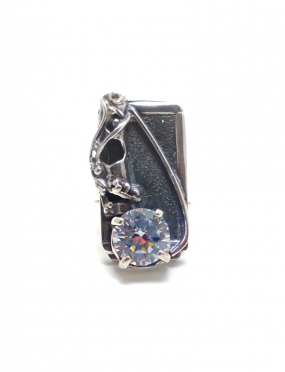 1745 Silver ring with Zircon Ag 925