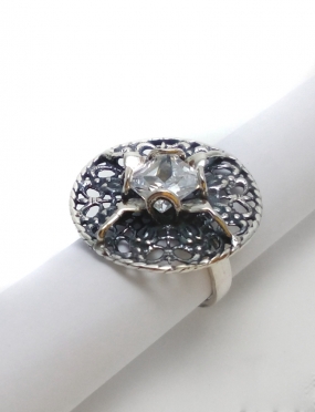 2026 Silver ring with Zircon Ag 925