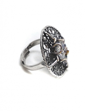 2026 Silver ring with Zircon Ag 925