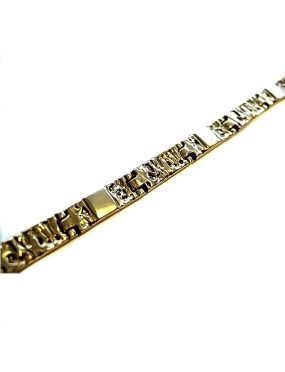 566 Brass bracelet