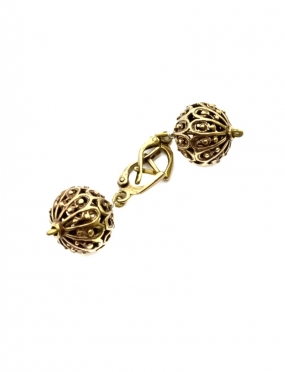 1437 Brass earrings