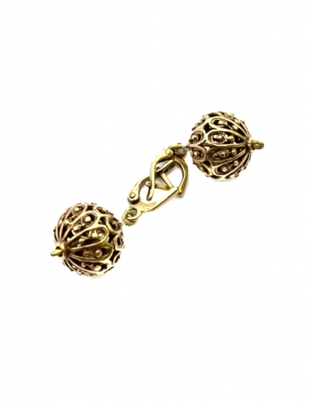 1437 Brass earrings