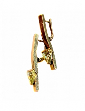 1516 Brass earrings