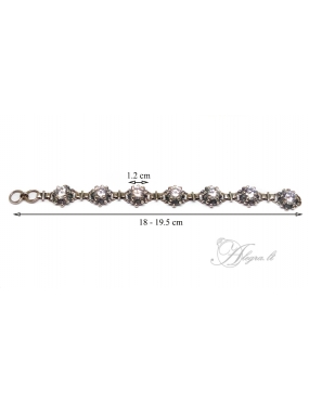 1714 Silver bracelet with Zircon Ag 925