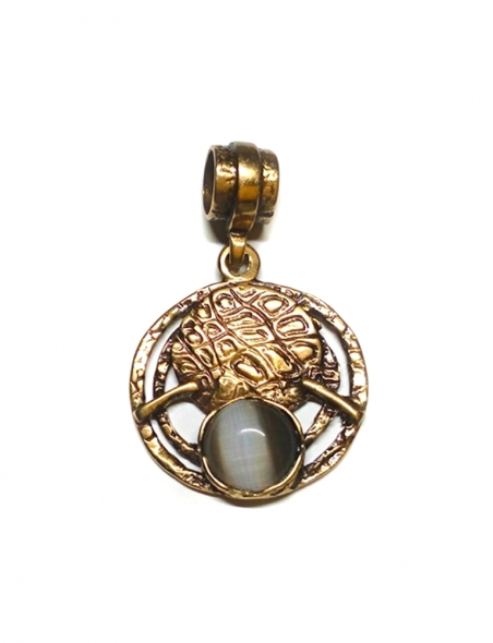 1870 Brass pendant