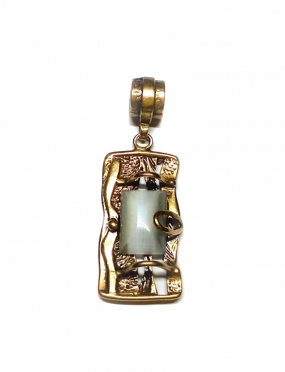 1871 Brass pendant