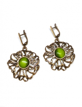 1877 Brass earrings