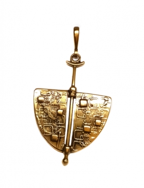 848 Brass pendant