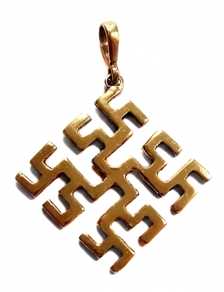 2223 „Perkūnas“ Brass pendant