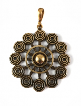 2274 Brass pendant