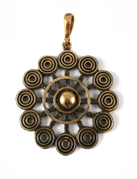 2274 Brass pendant