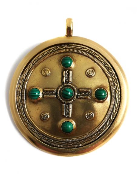 2285 Brass pendant „Kabutis“