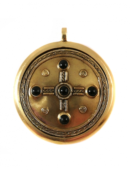 2286 Brass pendant „Kabutis“