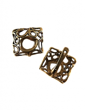 2240 Brass earrings