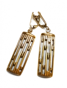 1969 Brass earrings