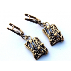 1423 Brass earrings