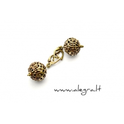 1437 Brass earrings