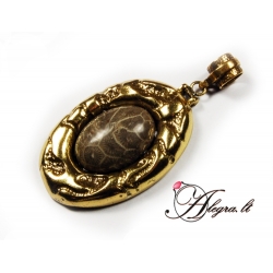 1577 Brass pendant