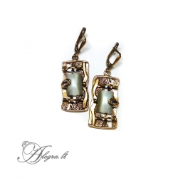 1865 Brass earrings