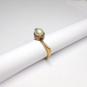 1939 Brass ring with Freshwater Pearl